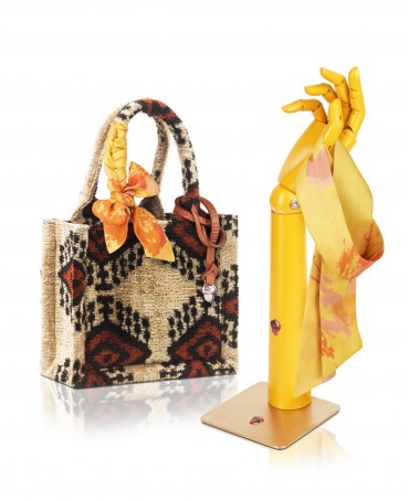 Шелковый (Бахмаль) тоут Petit (S) OCULI TERAE! (Глаза земли!) OCULI TERAE!/S